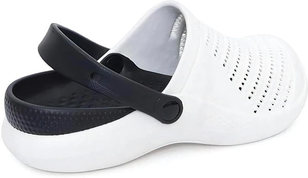Affordable Crocs India - Lightweight White Comfort Shoes