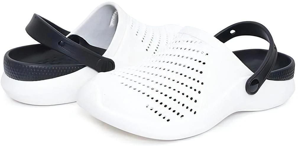 Affordable Crocs India - Lightweight White Comfort Shoes