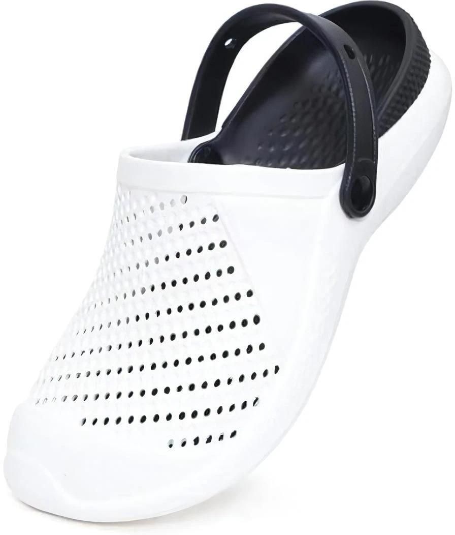 Affordable Crocs India - Lightweight White Comfort Shoes